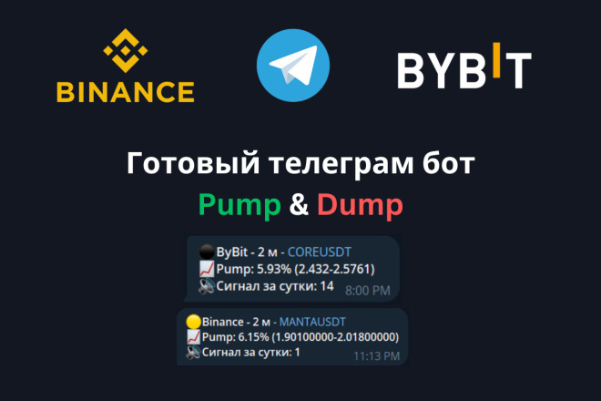   - Pump Dump  Bybit  Binance
