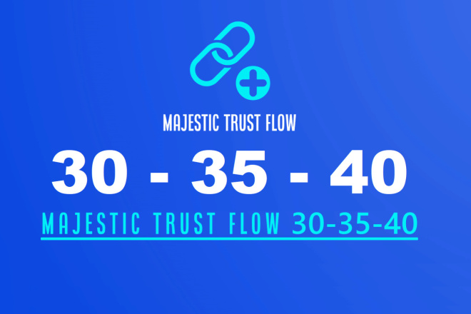 ﻿﻿Подниму показатель Majestic Trust Flow TF с 0 до 15, 20, 25 или 30 за 10 тысяч рублей, а TF 40 - за дополнительную плату.