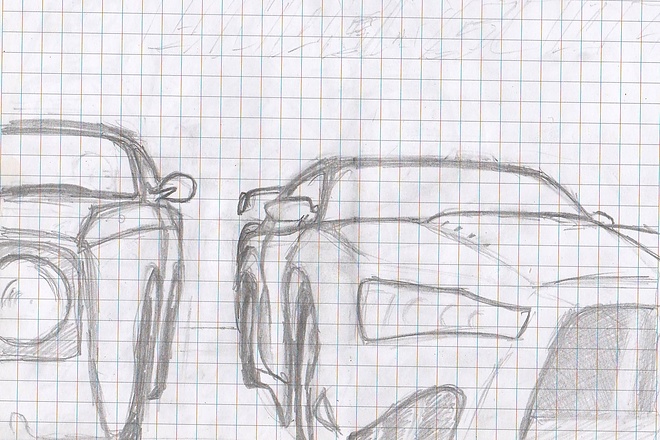 Нарисую скетч дизайн автомобиля за 500 руб., исполнитель Дмитрий (DVoid) –  Kwork